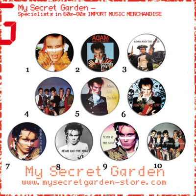 Adam And The Ants - Adam Ant Prince Charming Pinback Button Badge Set 1a or 1b ( or Hair Ties / 4.4 cm Badge / Magnet / Keychain Set )